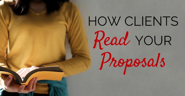 How Clients Read Proposals